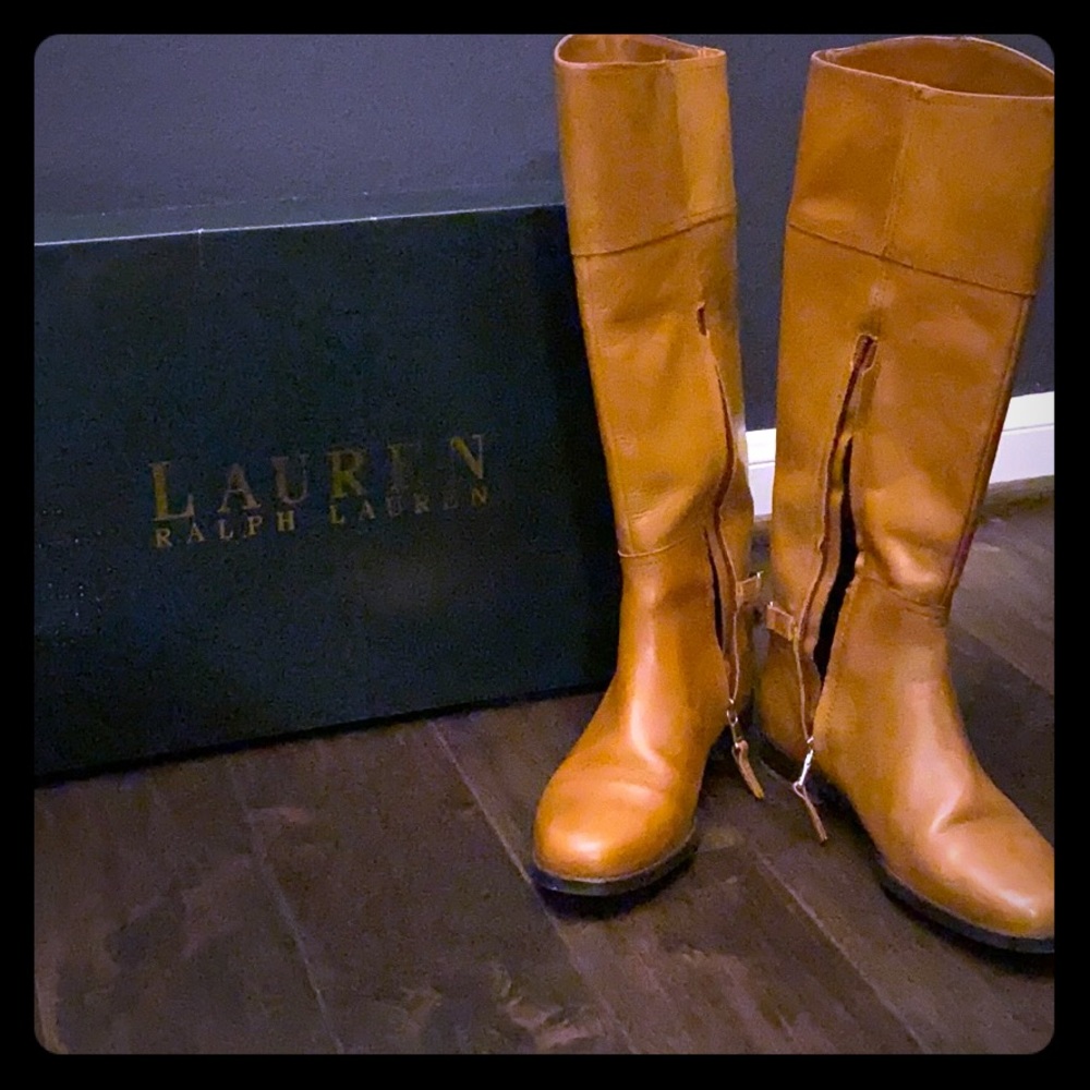 Ralph Lauren Bernadine Riding Boots
